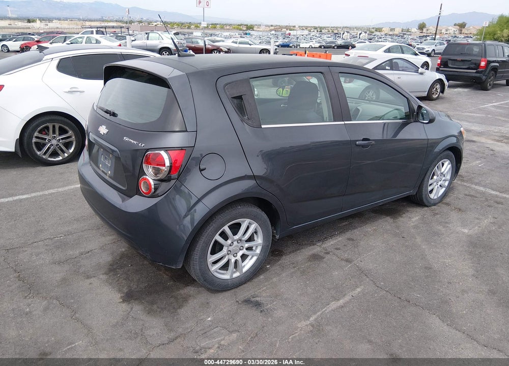 2012 CHEVROLET SONIC 2LT VIN: 1G1JC6SH2C4209540