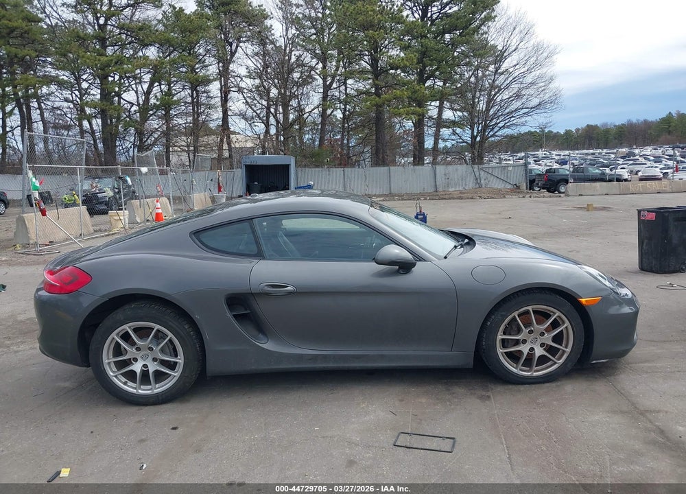 2014 PORSCHE CAYMAN VIN: WP0AA2A88EK171270