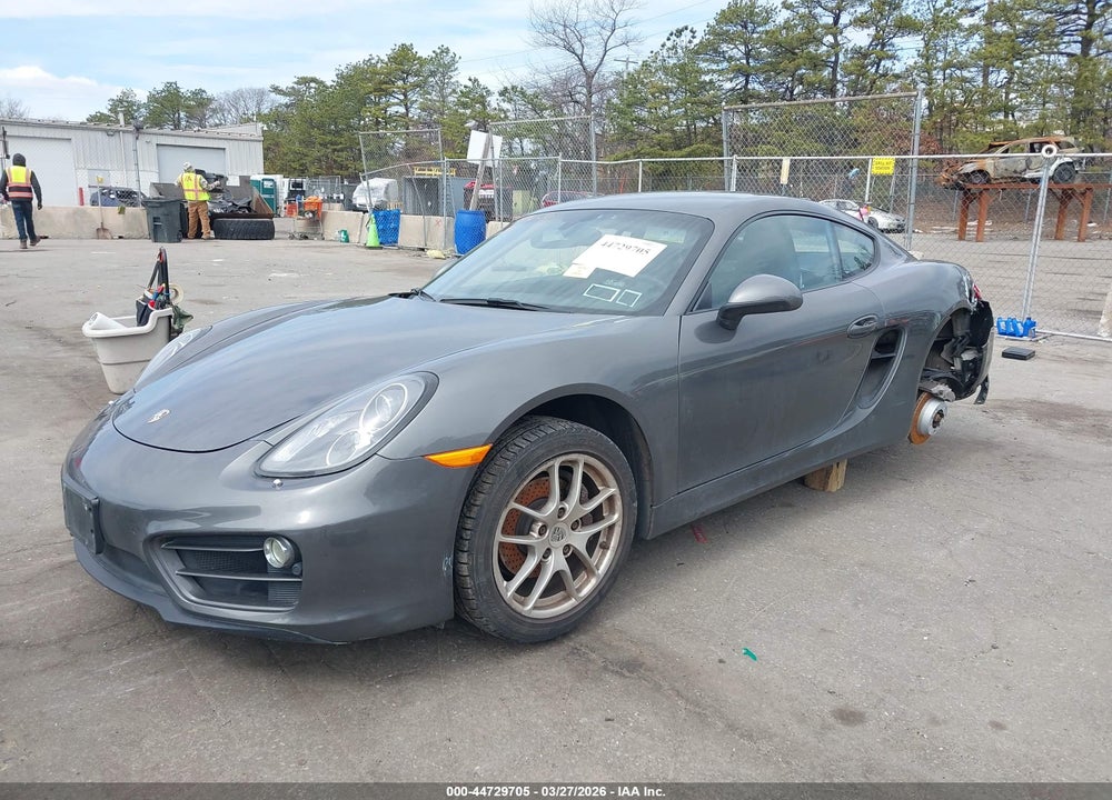 2014 PORSCHE CAYMAN VIN: WP0AA2A88EK171270
