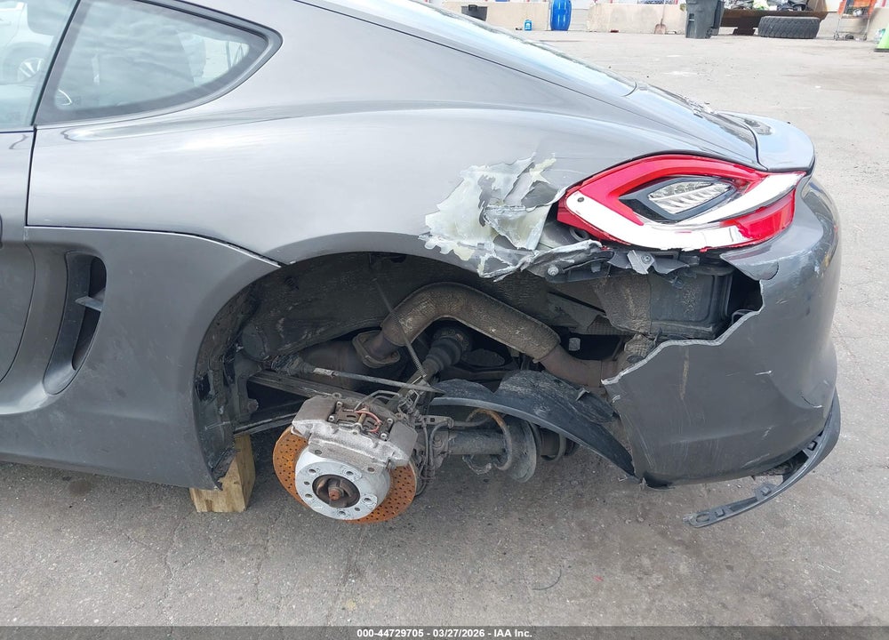 2014 PORSCHE CAYMAN VIN: WP0AA2A88EK171270