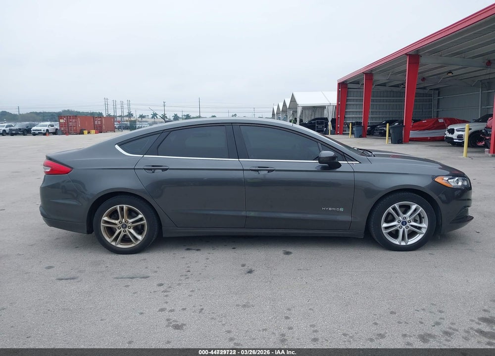 2018 FORD FUSION HYBRID S VIN: 3FA6P0UU8JR141893