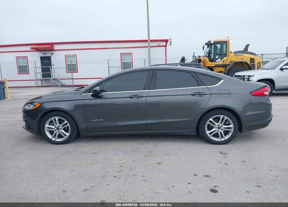 2018 FORD FUSION HYBRID S VIN: 3FA6P0UU8JR141893