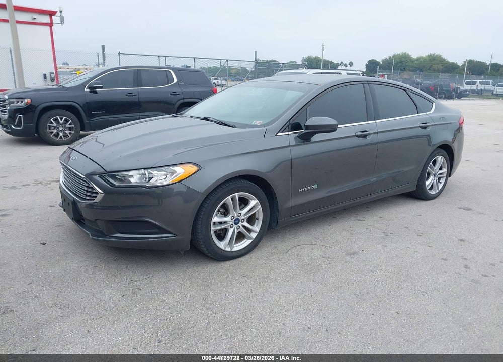 2018 FORD FUSION HYBRID S VIN: 3FA6P0UU8JR141893