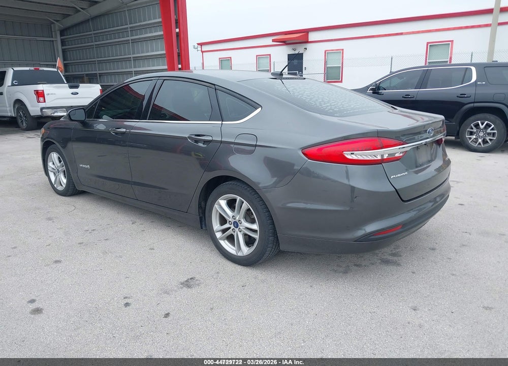 2018 FORD FUSION HYBRID S VIN: 3FA6P0UU8JR141893