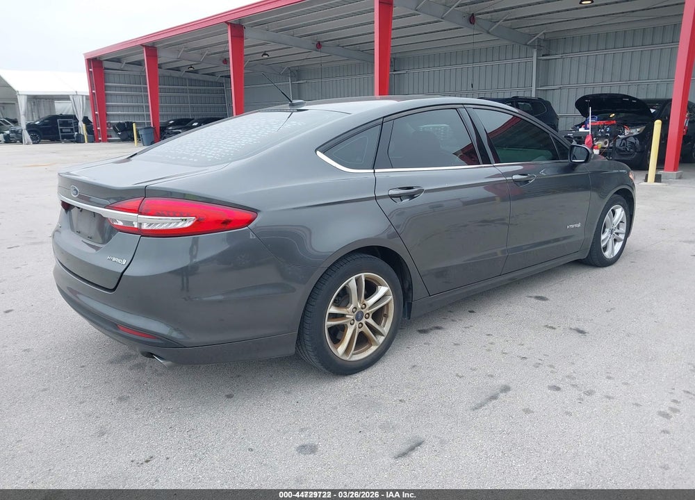 2018 FORD FUSION HYBRID S VIN: 3FA6P0UU8JR141893