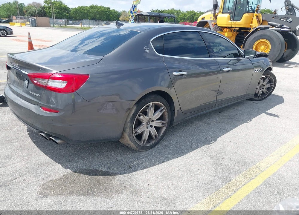 2016 MASERATI QUATTROPORTE S Q4 VIN: ZAM56RRA2G1182014