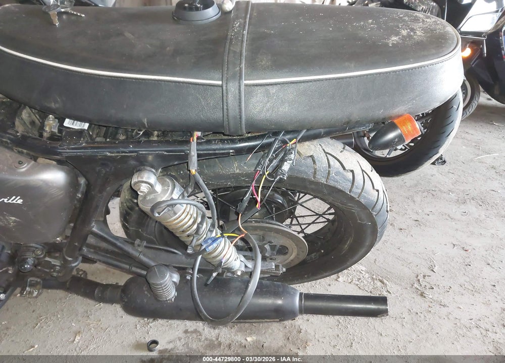 2007 TRIUMPH MOTORCYCLE BONNEVILLE VIN: SMT900K147T299953