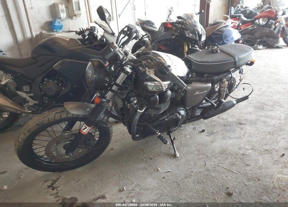 2007 TRIUMPH MOTORCYCLE BONNEVILLE VIN: SMT900K147T299953