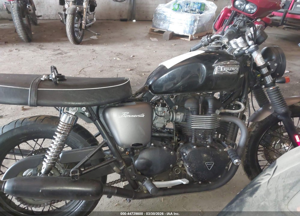 2007 TRIUMPH MOTORCYCLE BONNEVILLE VIN: SMT900K147T299953