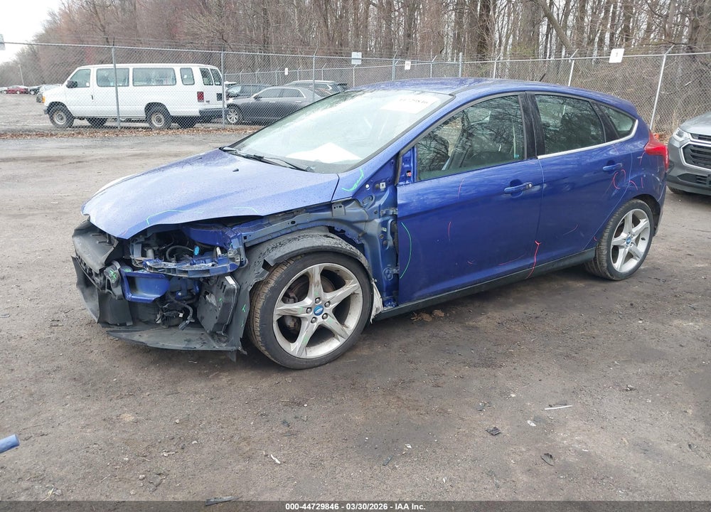 2013 FORD FOCUS TITANIUM VIN: 1FADP3N21DL231539