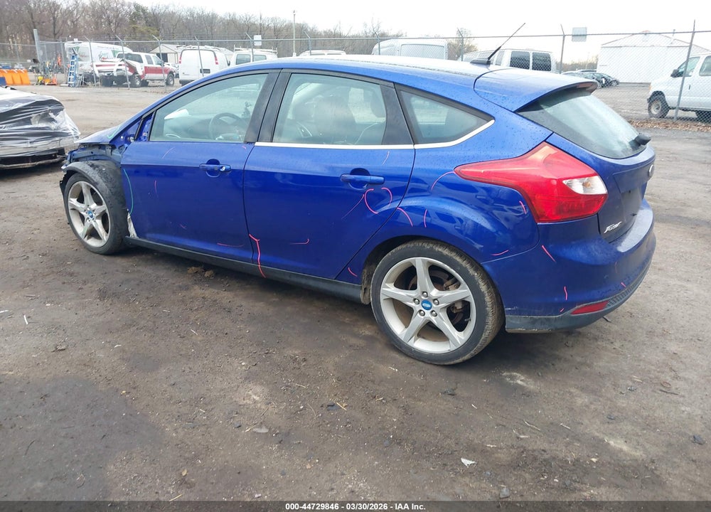 2013 FORD FOCUS TITANIUM VIN: 1FADP3N21DL231539