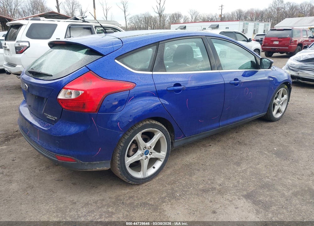 2013 FORD FOCUS TITANIUM VIN: 1FADP3N21DL231539