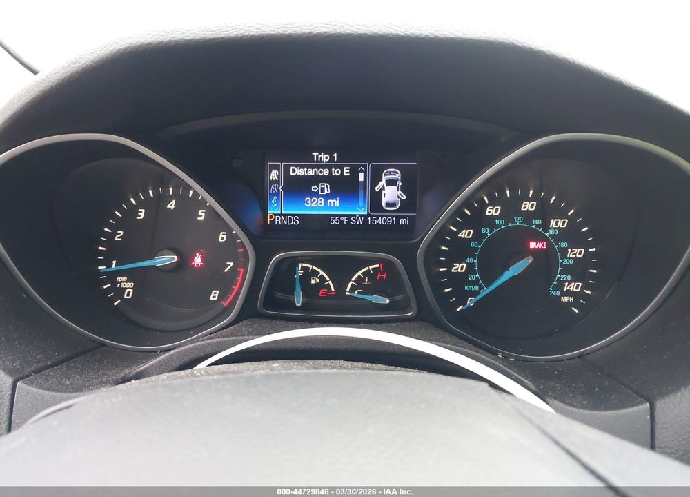 2013 FORD FOCUS TITANIUM VIN: 1FADP3N21DL231539