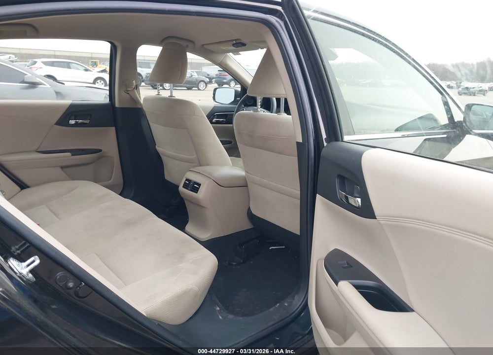 2017 HONDA ACCORD HYBRID VIN: JHMCR6F37HC013991