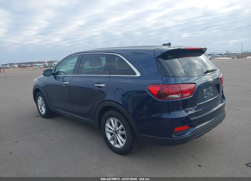 2019 KIA SORENTO 2.4L LX VIN: 5XYPG4A31KG505083