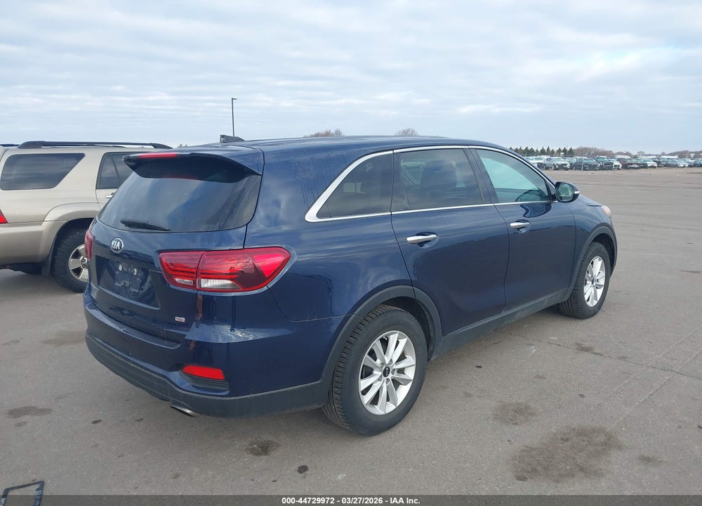 2019 KIA SORENTO 2.4L LX VIN: 5XYPG4A31KG505083