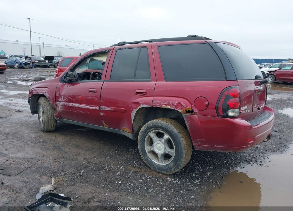 2008 CHEVROLET TRAILBLAZER LT VIN: 1GNDT13S282145432