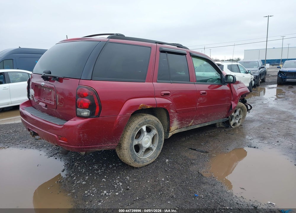 2008 CHEVROLET TRAILBLAZER LT VIN: 1GNDT13S282145432