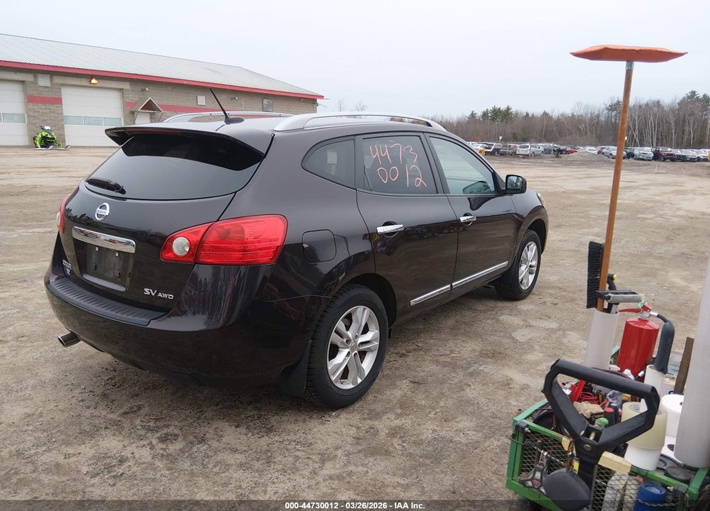 2012 NISSAN ROGUE SV VIN: JN8AS5MV6CW363541