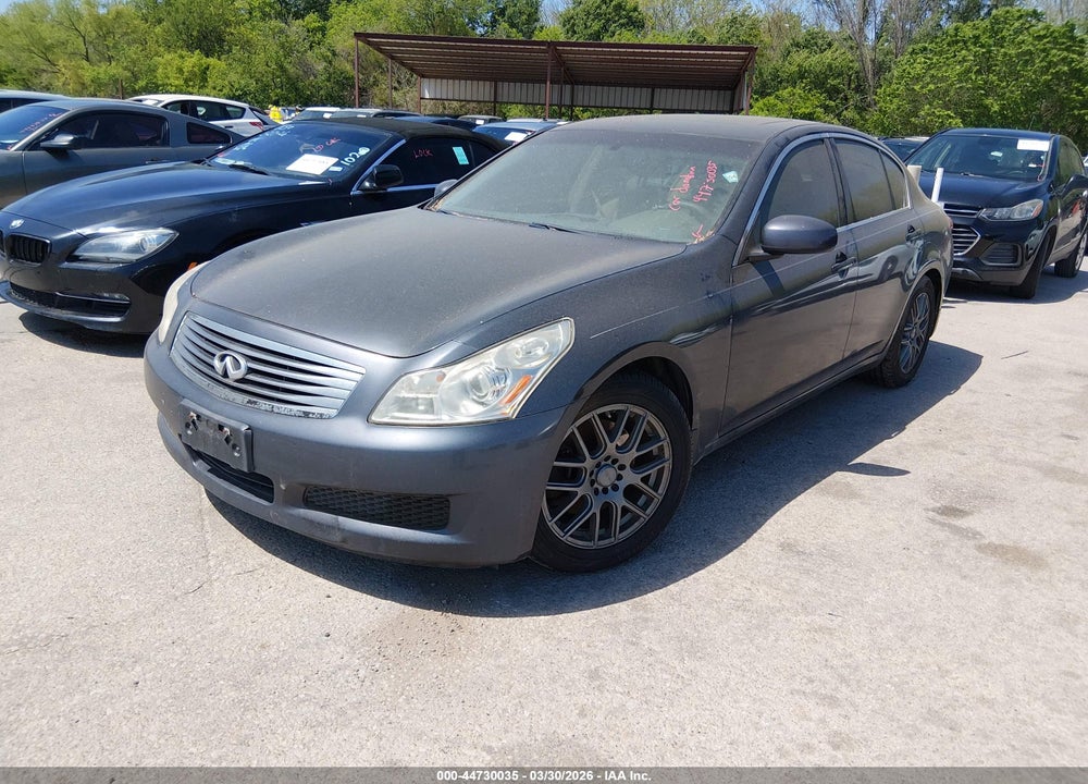 2008 INFINITI G35 JOURNEY VIN: JNKBV61E48M217576