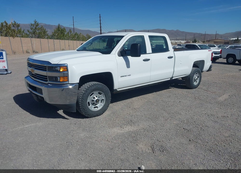2018 CHEVROLET SILVERADO 2500HD WT VIN: 1GC1KUEGXJF260481