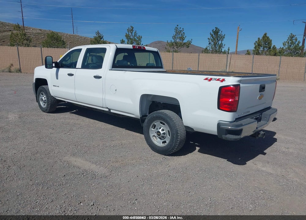 2018 CHEVROLET SILVERADO 2500HD WT VIN: 1GC1KUEGXJF260481