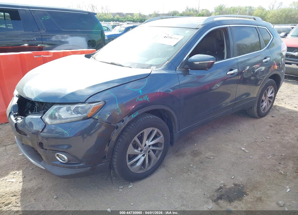2015 NISSAN ROGUE SL VIN: 5N1AT2MV0FC772420