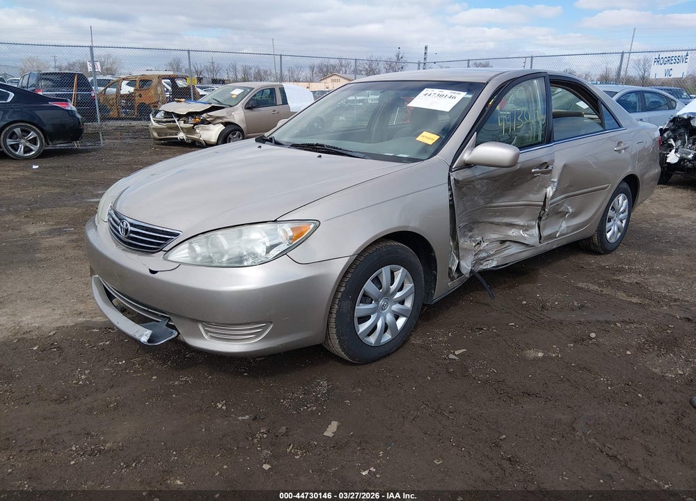 2005 TOYOTA CAMRY LE VIN: 4T1BE32K25U038867