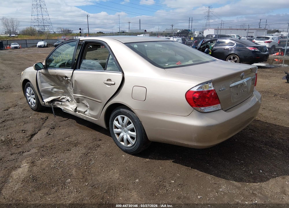 2005 TOYOTA CAMRY LE VIN: 4T1BE32K25U038867