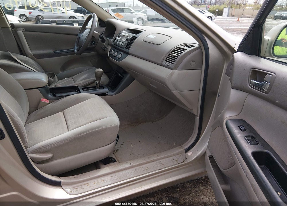 2005 TOYOTA CAMRY LE VIN: 4T1BE32K25U038867