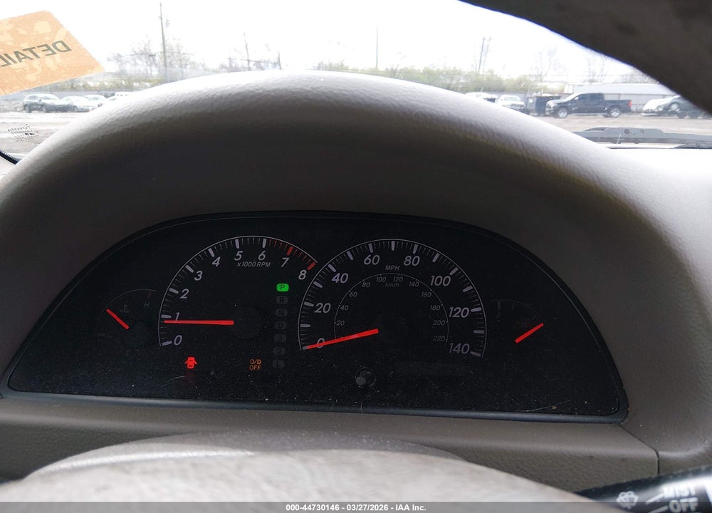 2005 TOYOTA CAMRY LE VIN: 4T1BE32K25U038867