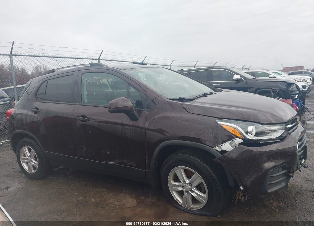 2021 CHEVROLET TRAX AWD LT VIN: KL7CJPSB1MB308335