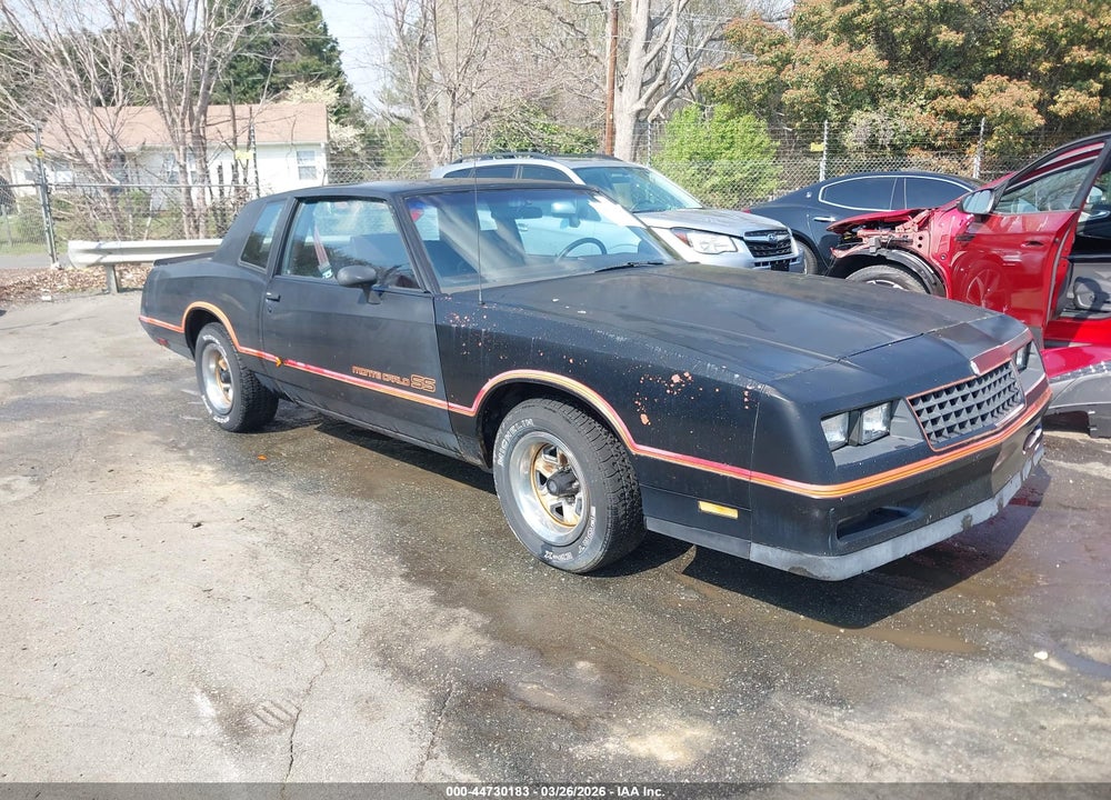 1985 CHEVROLET MONTE CARLO VIN: 1G1GZ37G0FR190842