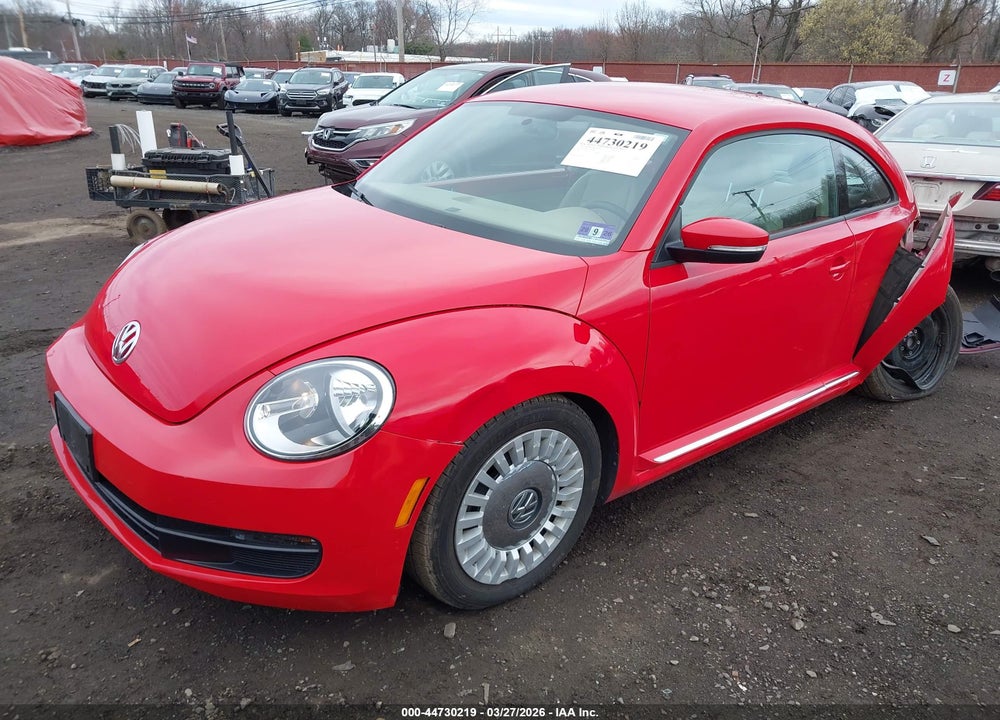 2014 VOLKSWAGEN BEETLE 2.5L VIN: 3VWJP7AT3EM608257