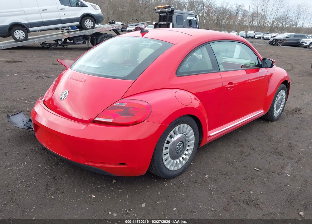 2014 VOLKSWAGEN BEETLE 2.5L VIN: 3VWJP7AT3EM608257