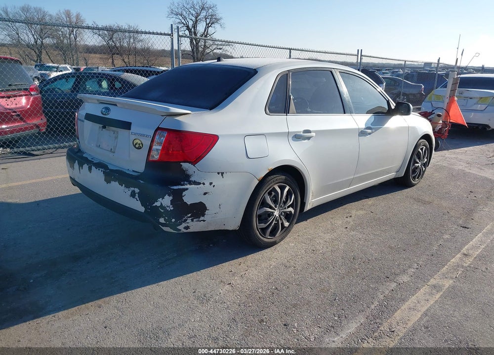 2009 SUBARU IMPREZA 2.5I VIN: JF1GE61639H503628