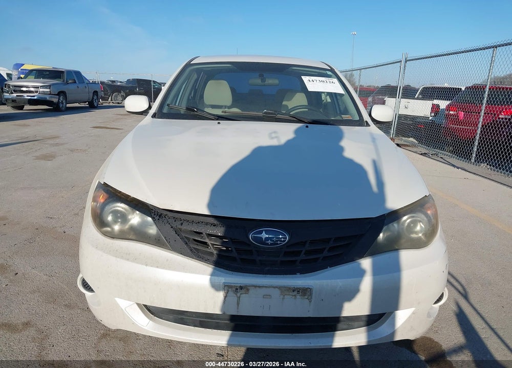 2009 SUBARU IMPREZA 2.5I VIN: JF1GE61639H503628