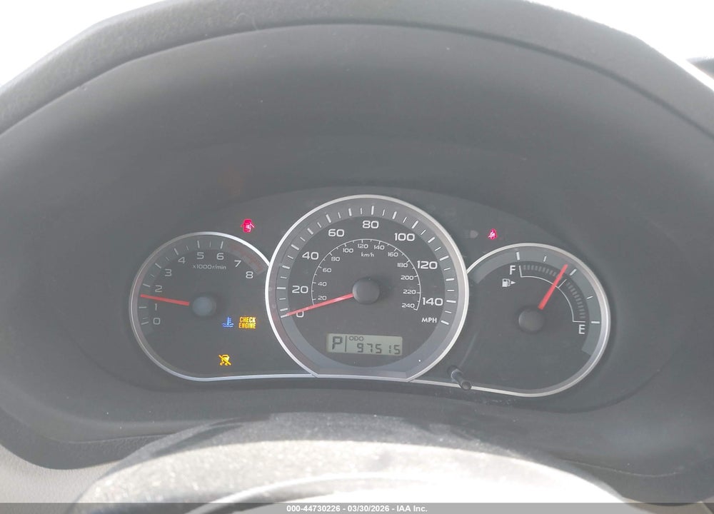 2009 SUBARU IMPREZA 2.5I VIN: JF1GE61639H503628