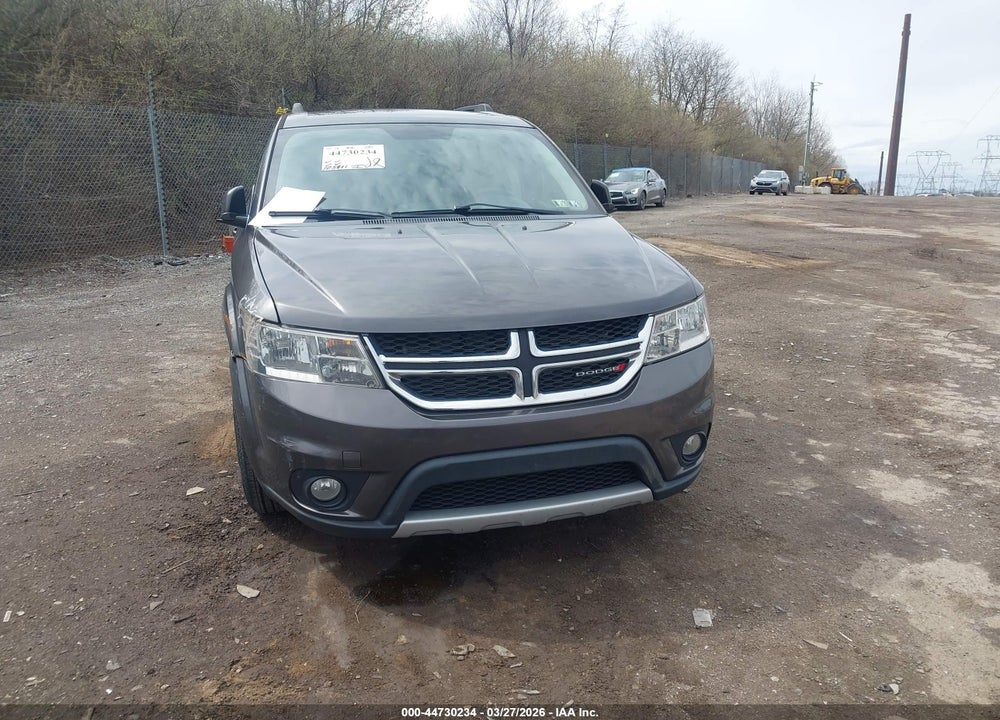 2016 DODGE JOURNEY SXT VIN: 3C4PDDBGXGT196465