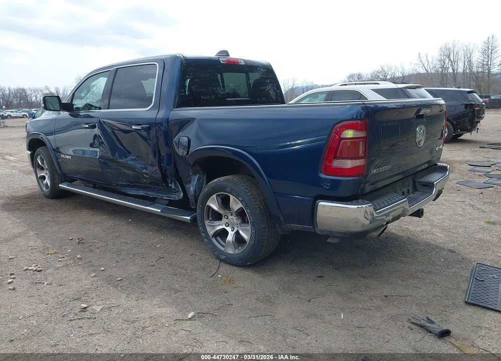 2021 RAM 1500 LAIE  4X4 5'7 BOX VIN: 1C6SRFJTXMN678524