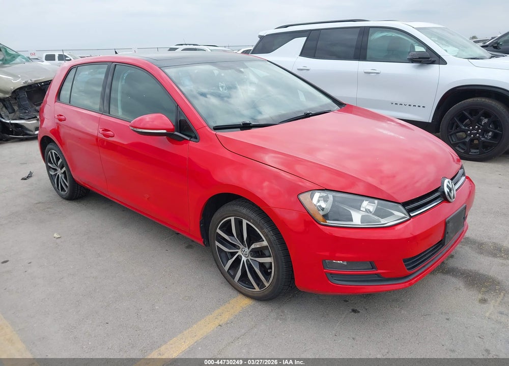 2015 VOLKSWAGEN GOLF TSI SE 4-DOOR VIN: 3VW217AU4FM033943