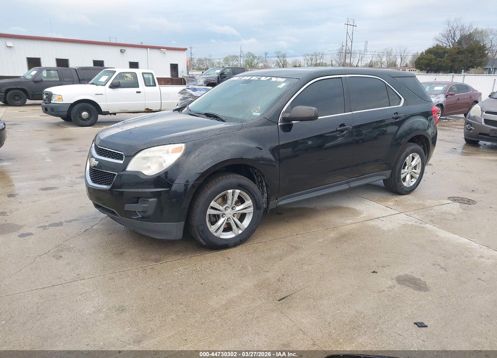 2011 CHEVROLET EQUINOX LS VIN: 2GNALBEC3B1151598