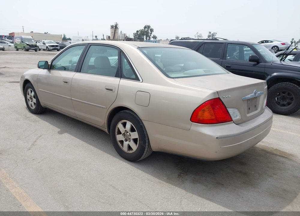 2002 TOYOTA AVALON XL VIN: 4T1BF28B92U242656