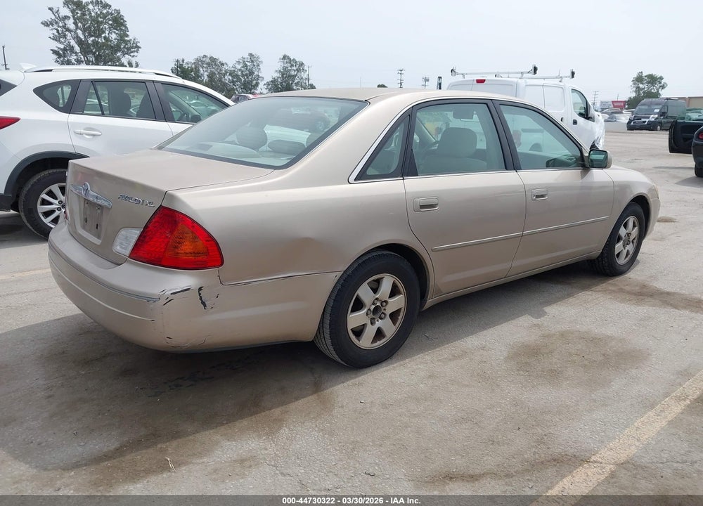 2002 TOYOTA AVALON XL VIN: 4T1BF28B92U242656