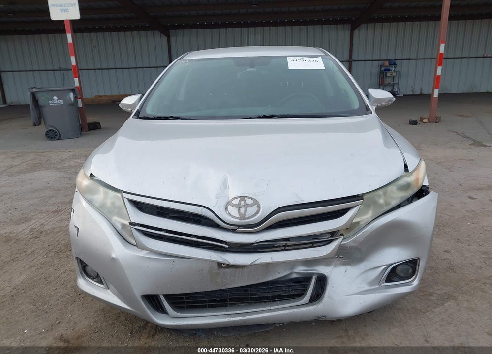 2013 TOYOTA VENZA LE V6 VIN: 4T3ZK3BB2DU059201