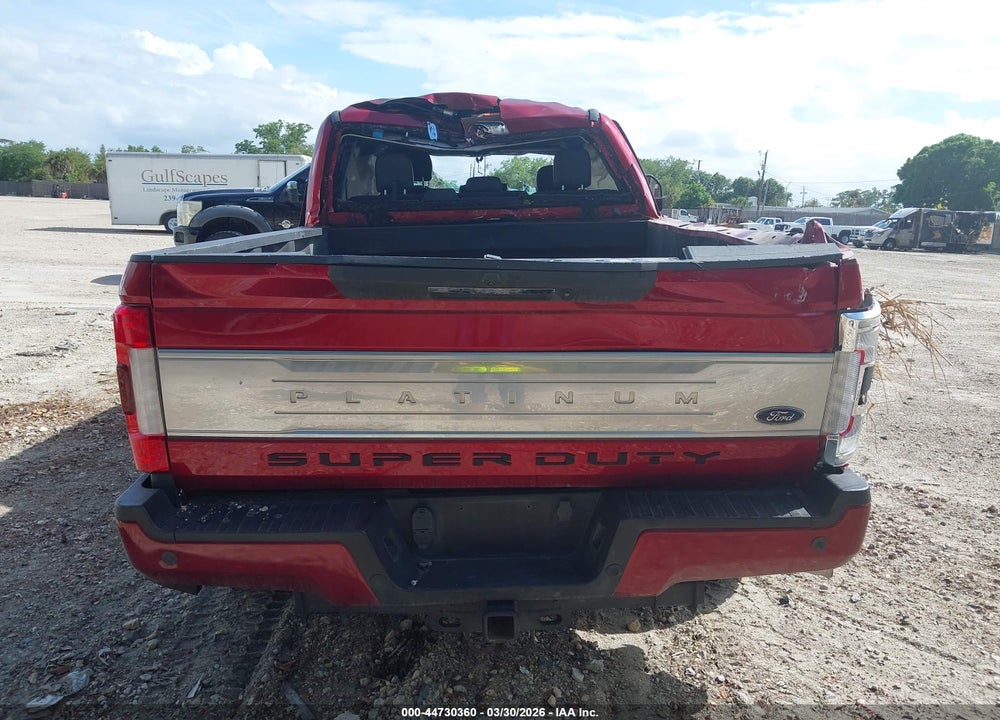 2019 FORD F-350 PLATINUM VIN: 1FT8W3BT5KEG50832