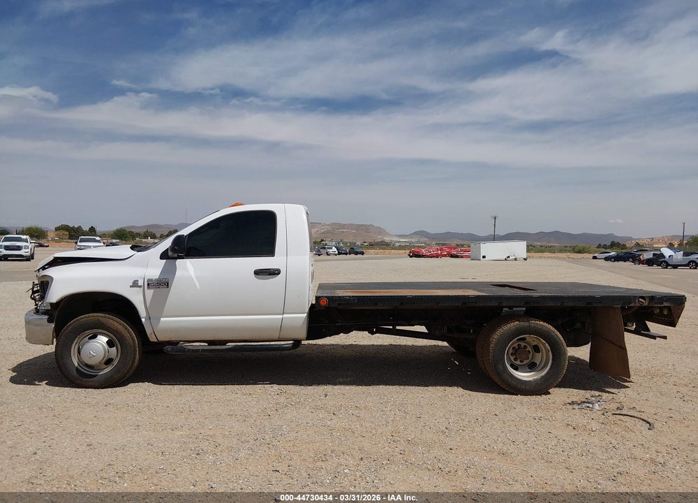 2007 DODGE RAM 3500 HD CHASSIS ST/SLT VIN: 3D2WG46A77G766337