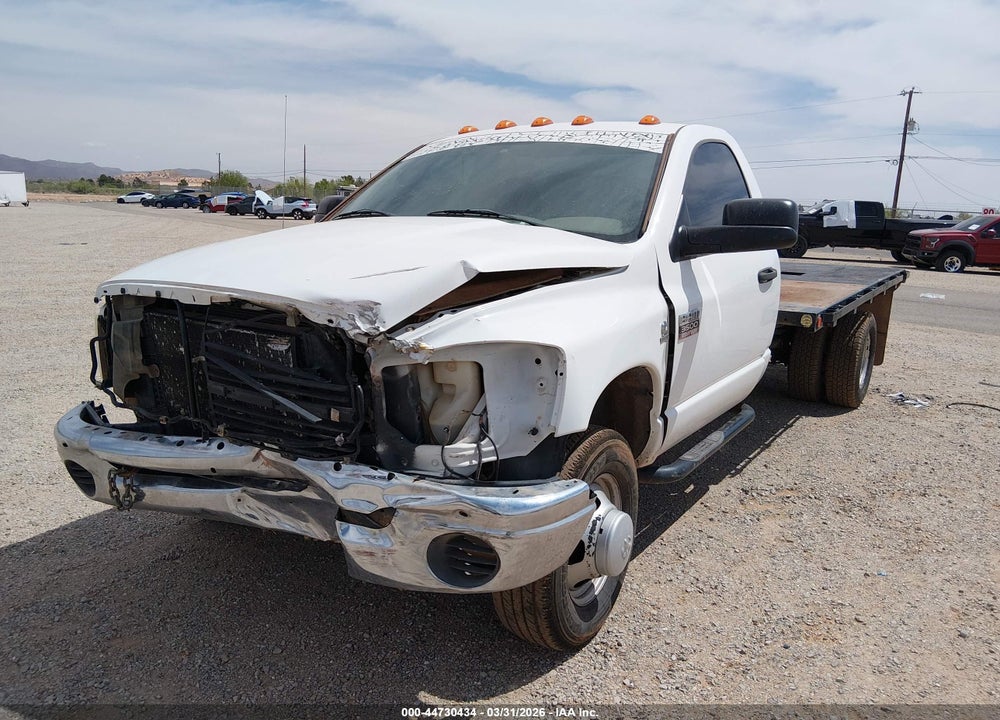 2007 DODGE RAM 3500 HD CHASSIS ST/SLT VIN: 3D2WG46A77G766337