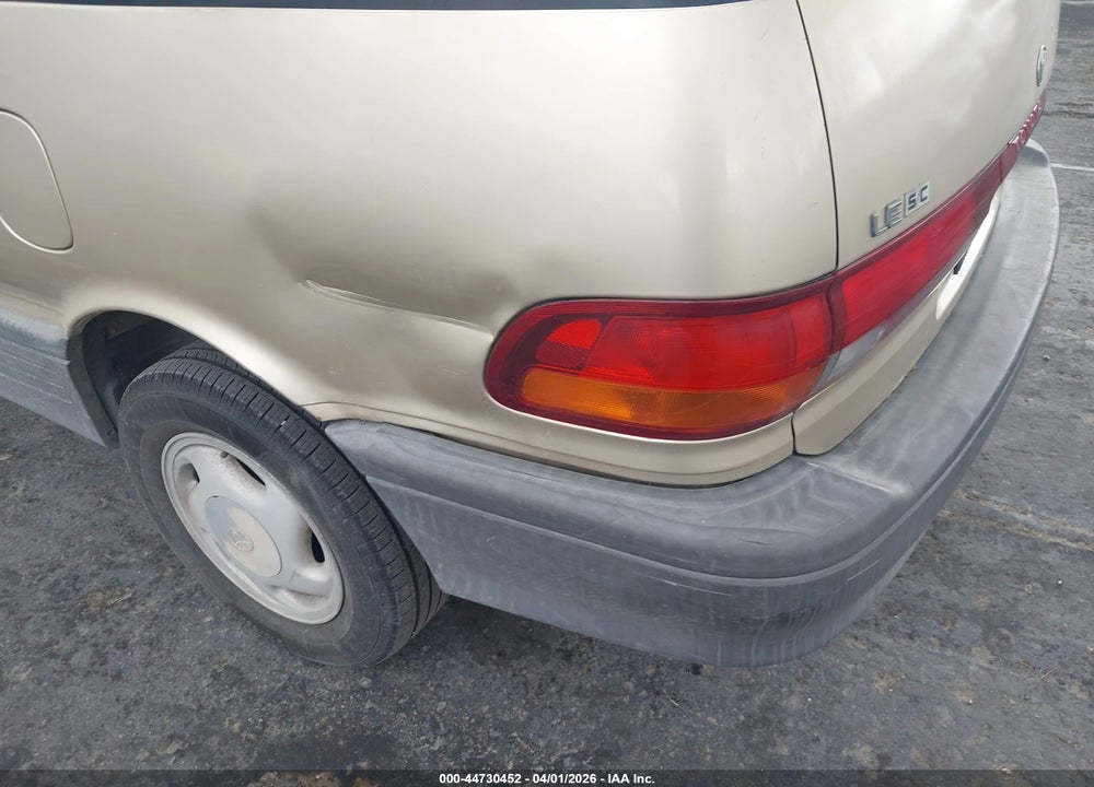 1997 TOYOTA PREVIA LE S/C VIN: JT3GK13M4V1262042