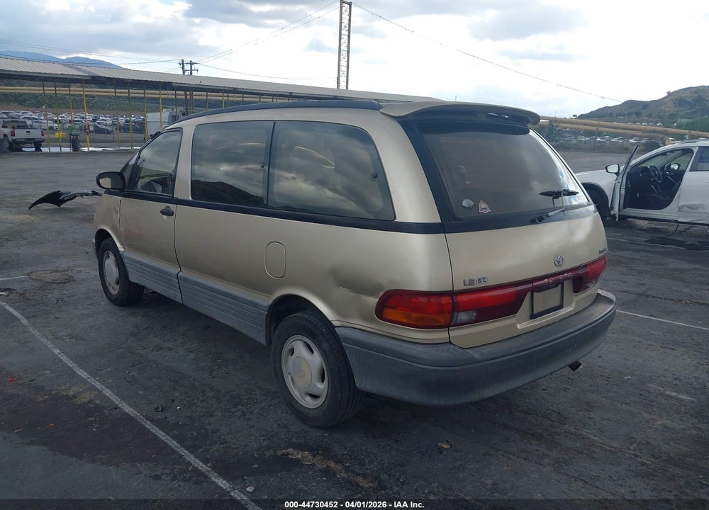 1997 TOYOTA PREVIA LE S/C VIN: JT3GK13M4V1262042